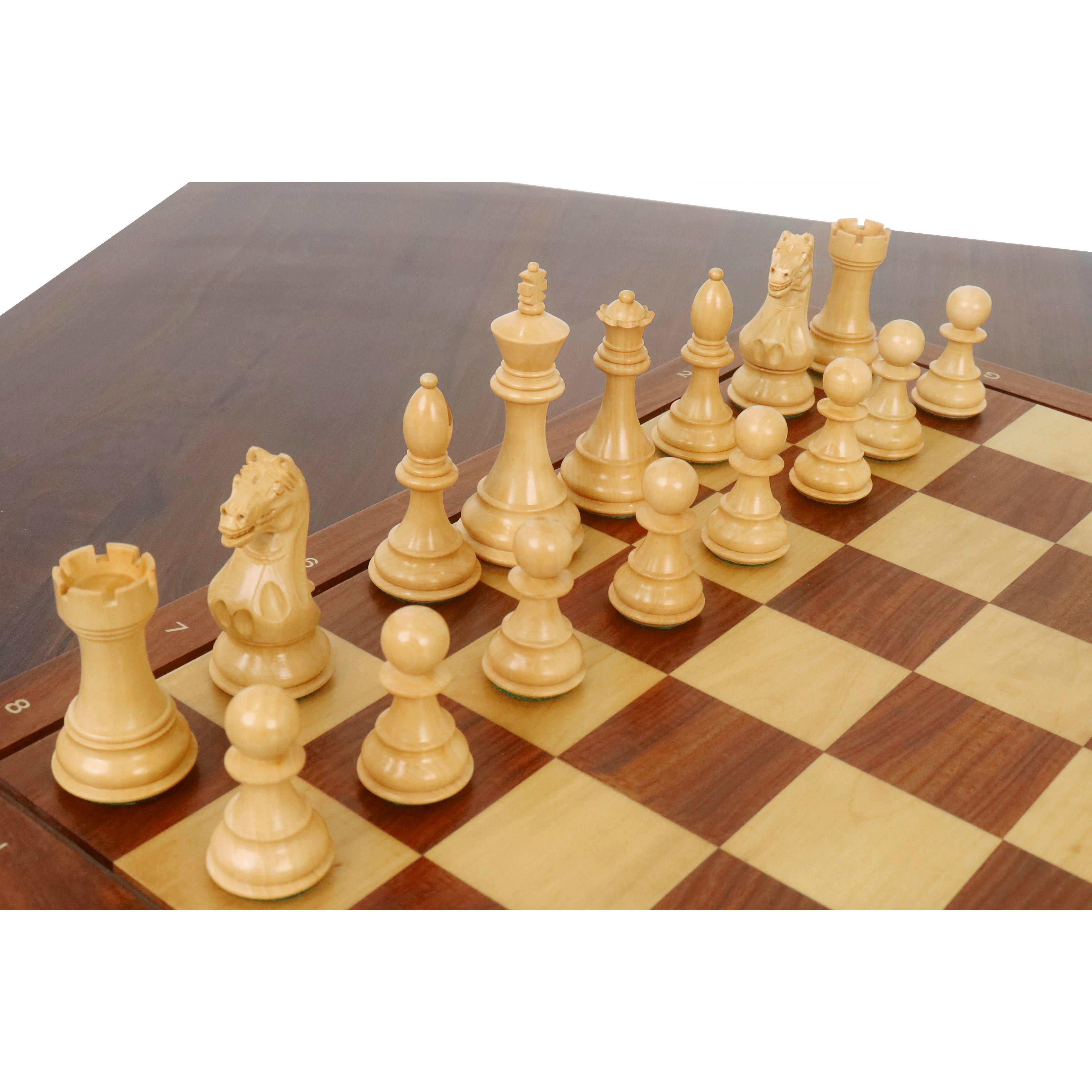 Fierce Knight Staunton 102mm Chess Pieces