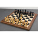 Stallion Staunton chess pieces in ebony, 105mm king