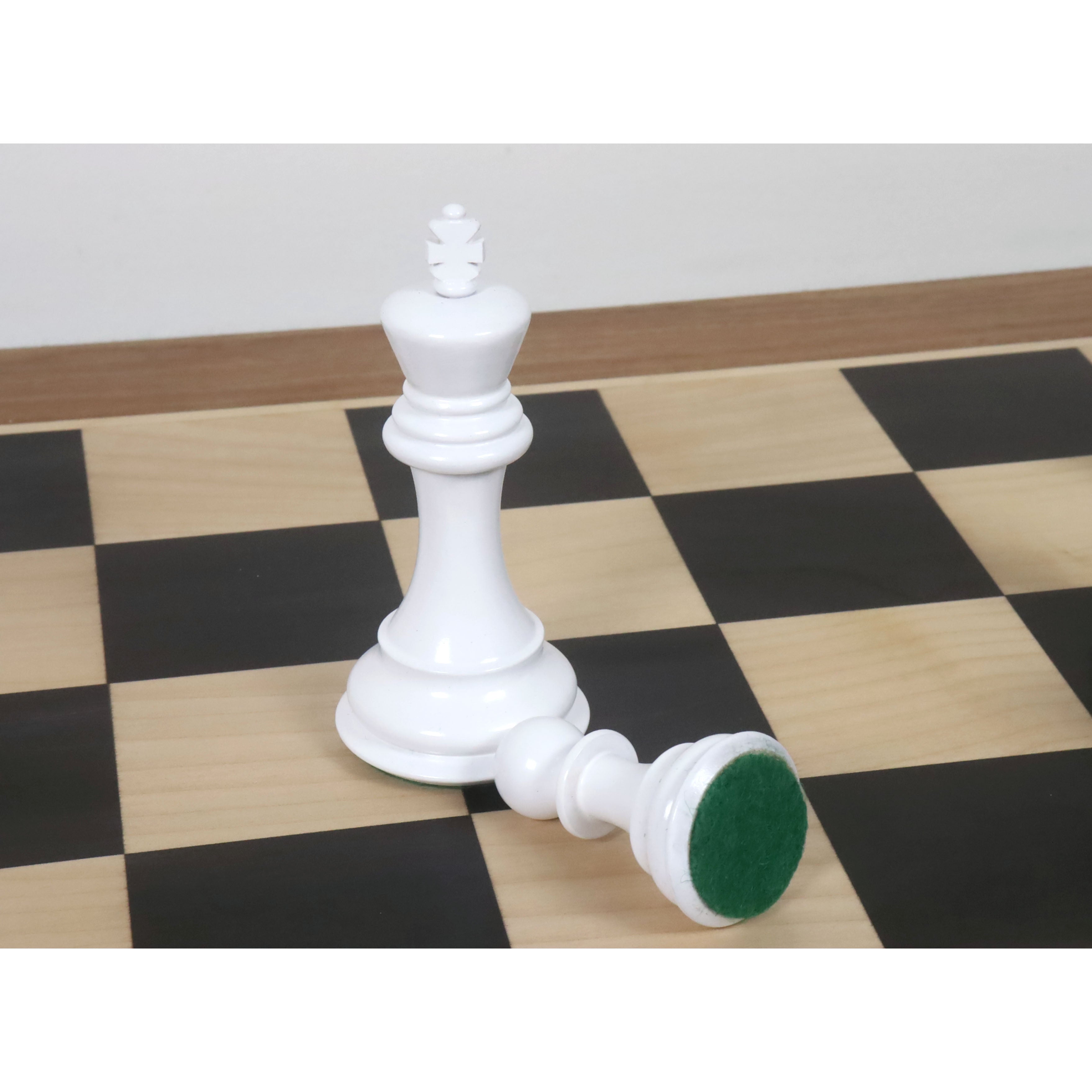Pro Staunton Painted Boxwood 104mm Chess Pieces