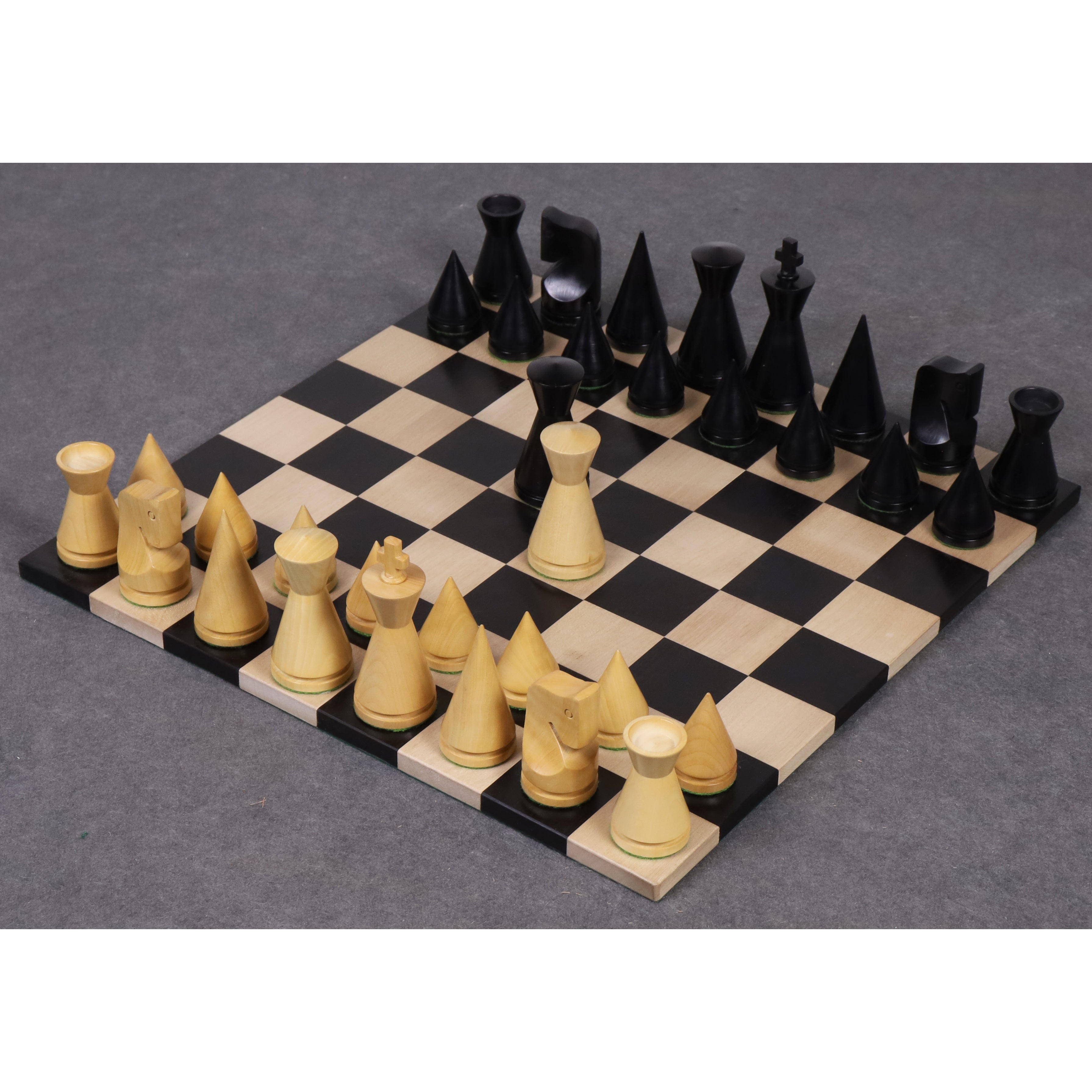 Russian Poni Minimalist 78mm Chess Pieces