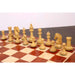 Bud Rosewood and Boxwood chessmen with a 42mm king base