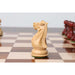 Bud Rosewood and Boxwood chessmen with a 32mm king base