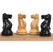 Lessing Staunton Ebony 98mm Chess Pieces