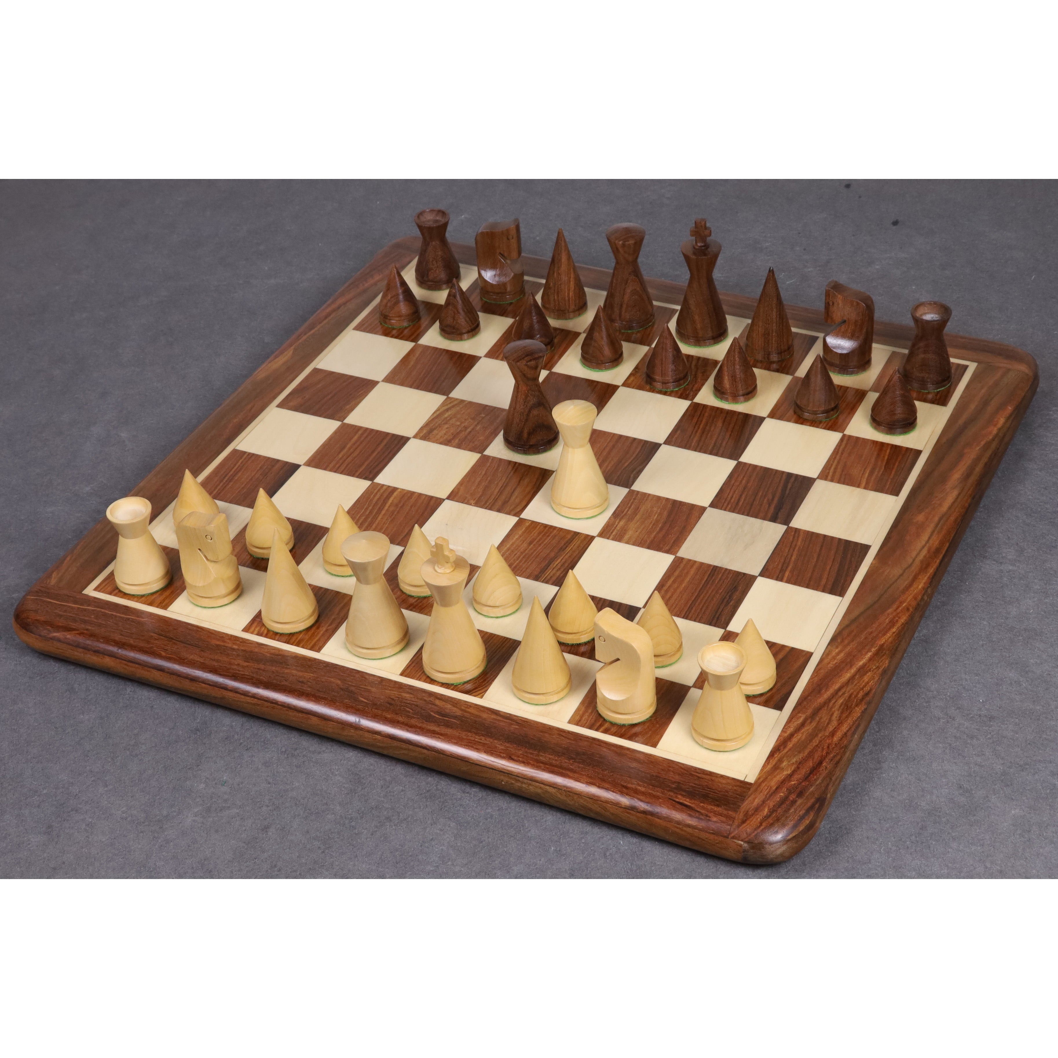 Russian Poni Minimalist 78mm Chess Pieces
