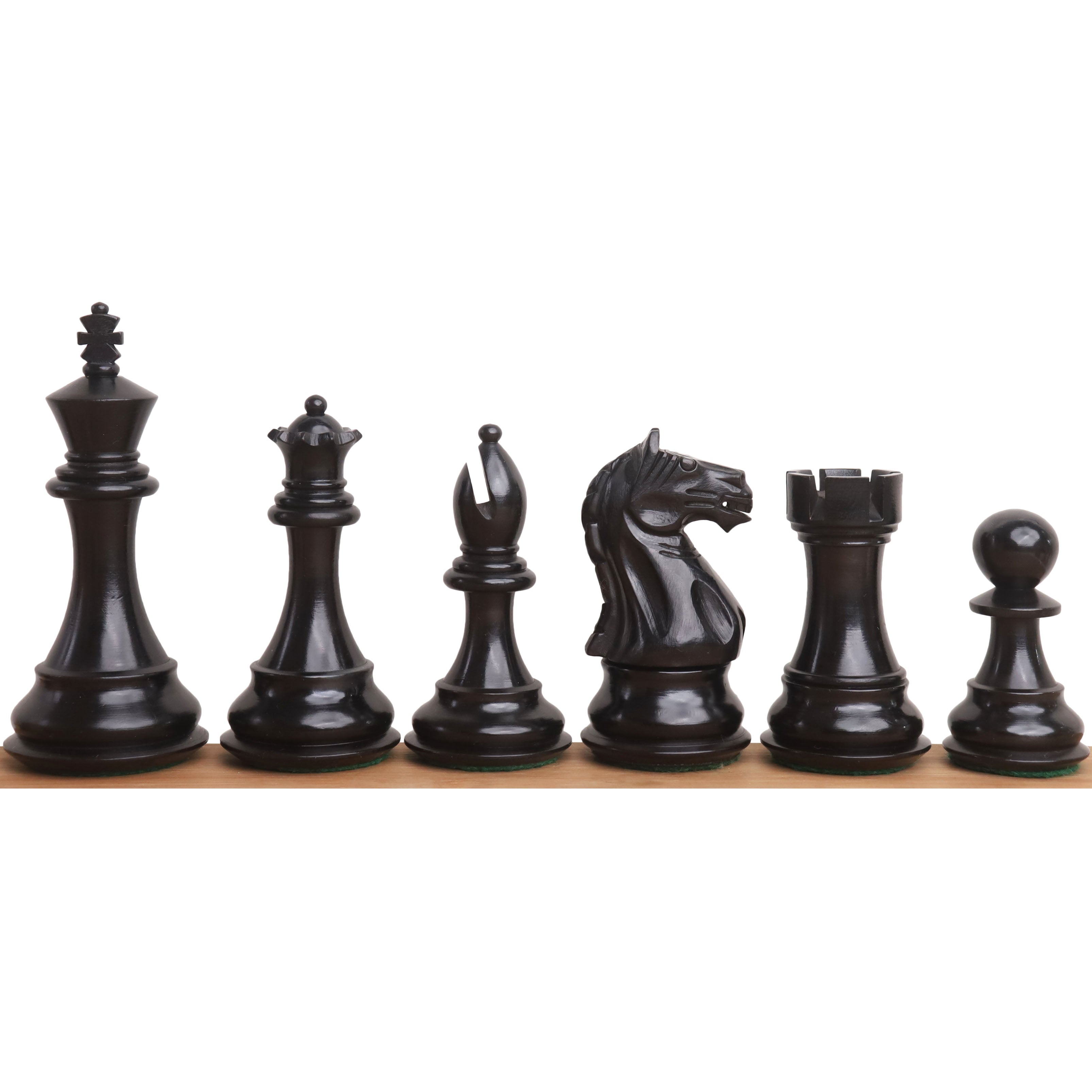 Fierce Knight Staunton 102mm Chess Pieces