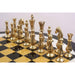 Metallic Grey and Metallic Gold chessmen with a 26mm king base