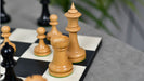 Full 34 piece 1904 American Chess Co. chess set in ebony and natural boxwood, Sterling Chess Australia