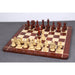 Spartacus Staunton chess pieces in bud rosewood, 117mm king