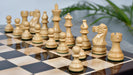 Smokey Staunton wooden chess pieces, 97mm king, Rosewood finish