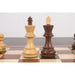 Knight and rook from the golden rosewood chessmen