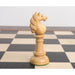 Knight and rook from the ebony wood and boxwood chessmen