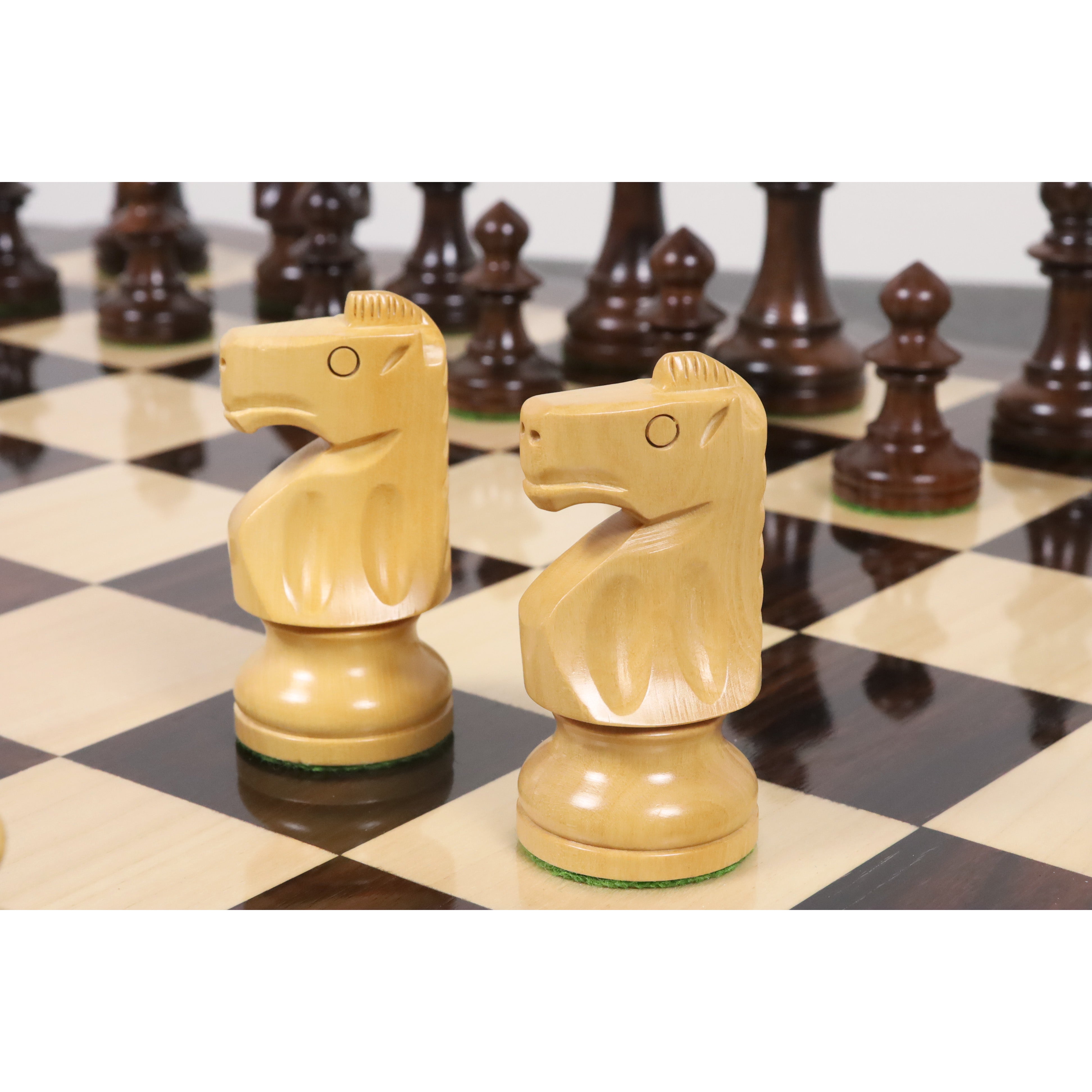 W. T. Pinney Staunton 95mm Chess Pieces