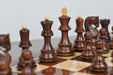 Sheesham and boxwood 1959 Zagreb reproduction chess pieces available in Australia