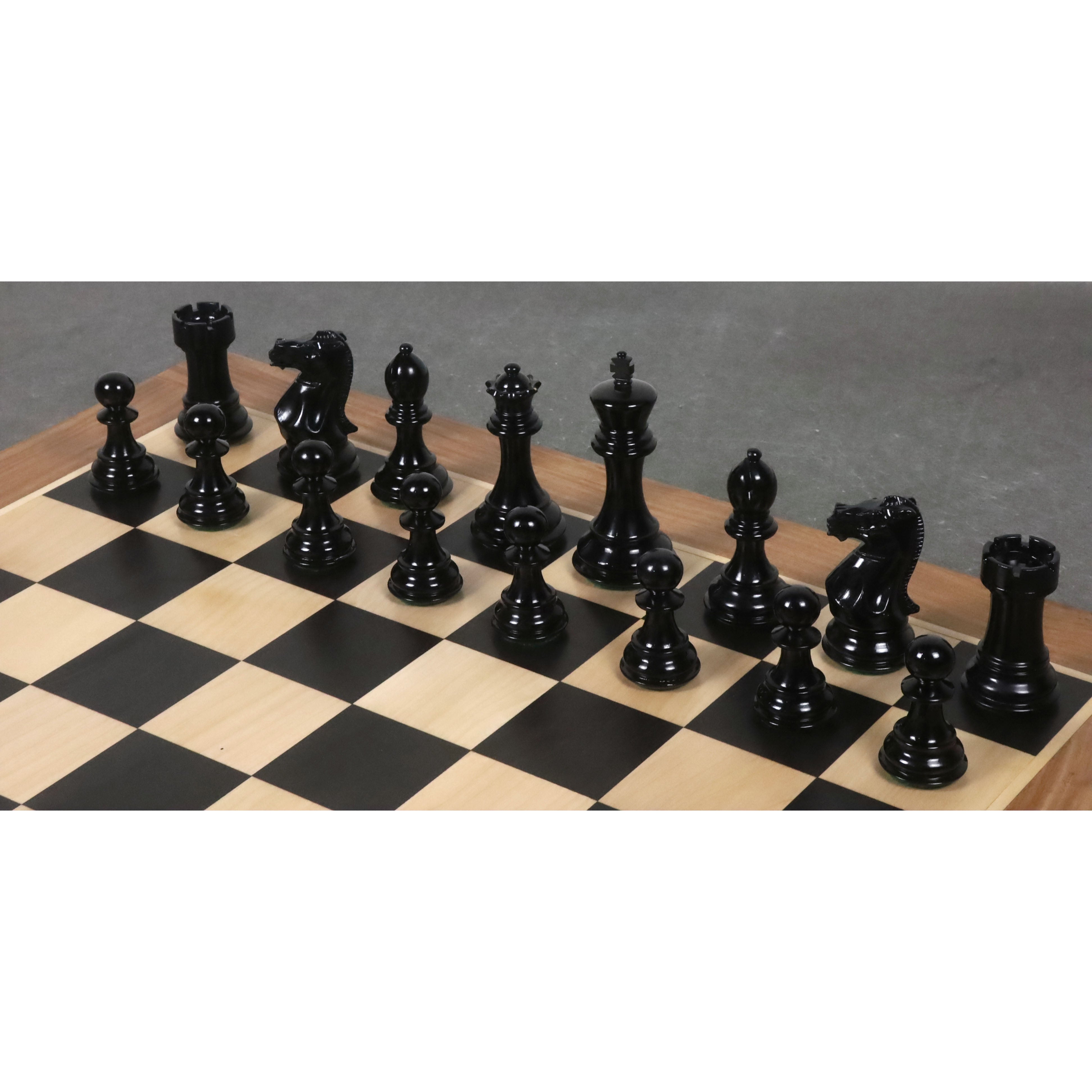 Pro Staunton Painted Boxwood 104mm Chess Pieces