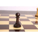 Rosewood and Boxwood chessmen with a 37mm king base
