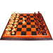 Carvers' Art chess pieces in bud rosewood, 114mm king