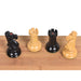 Lessing Staunton Ebony 98mm Chess Pieces