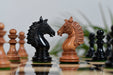 Sikh Empire chess pieces Khanda finial on the king