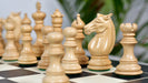 Full 34 piece Meghdoot Staunton chess set in ebony and boxwood, Sterling Chess Australia