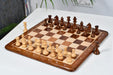 Chavet Championship sheesham chess pieces, rook with four turret cuts