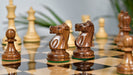 Full 34 piece 1972 Fischer Spassky chess set in sheesham and boxwood, Sterling Chess Australia