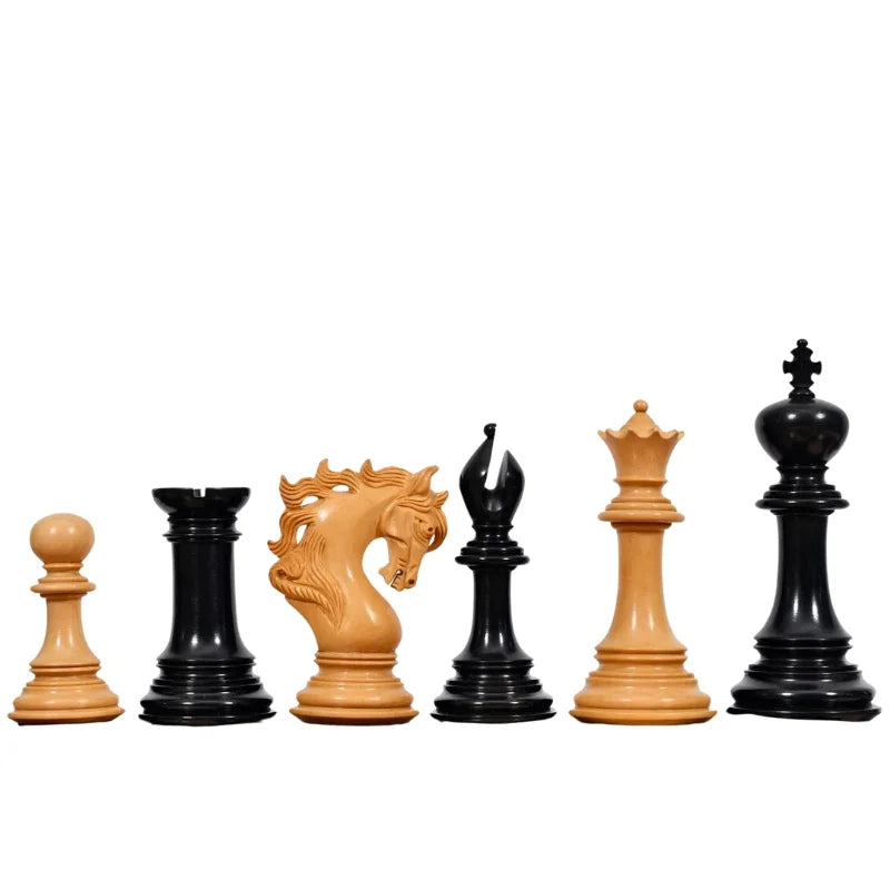 Chess Bazaar Viking Series Triple Weighted Staunton Luxury Chess Pieces
