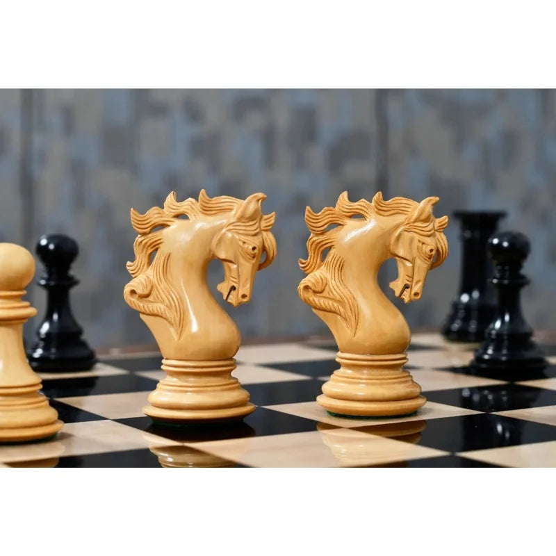 Chess Bazaar Viking Series Triple Weighted Staunton Luxury Chess Pieces