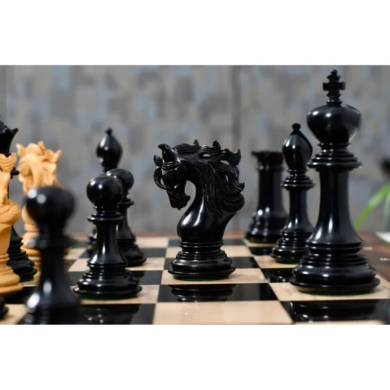 Chess Bazaar Viking Series Triple Weighted Staunton Luxury Chess Pieces