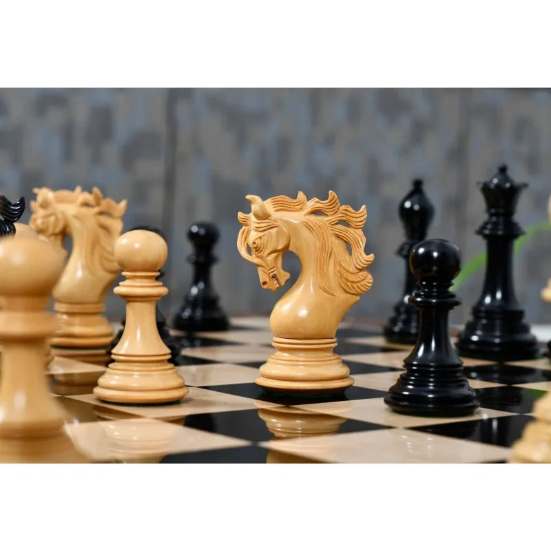 Chess Bazaar Viking Series Triple Weighted Staunton Luxury Chess Pieces