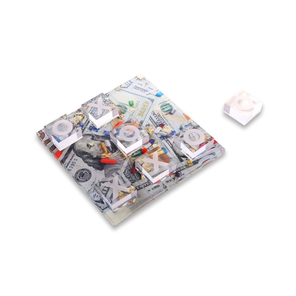BeyBerk International Acrylic Tic Tac Toe - Miami 1