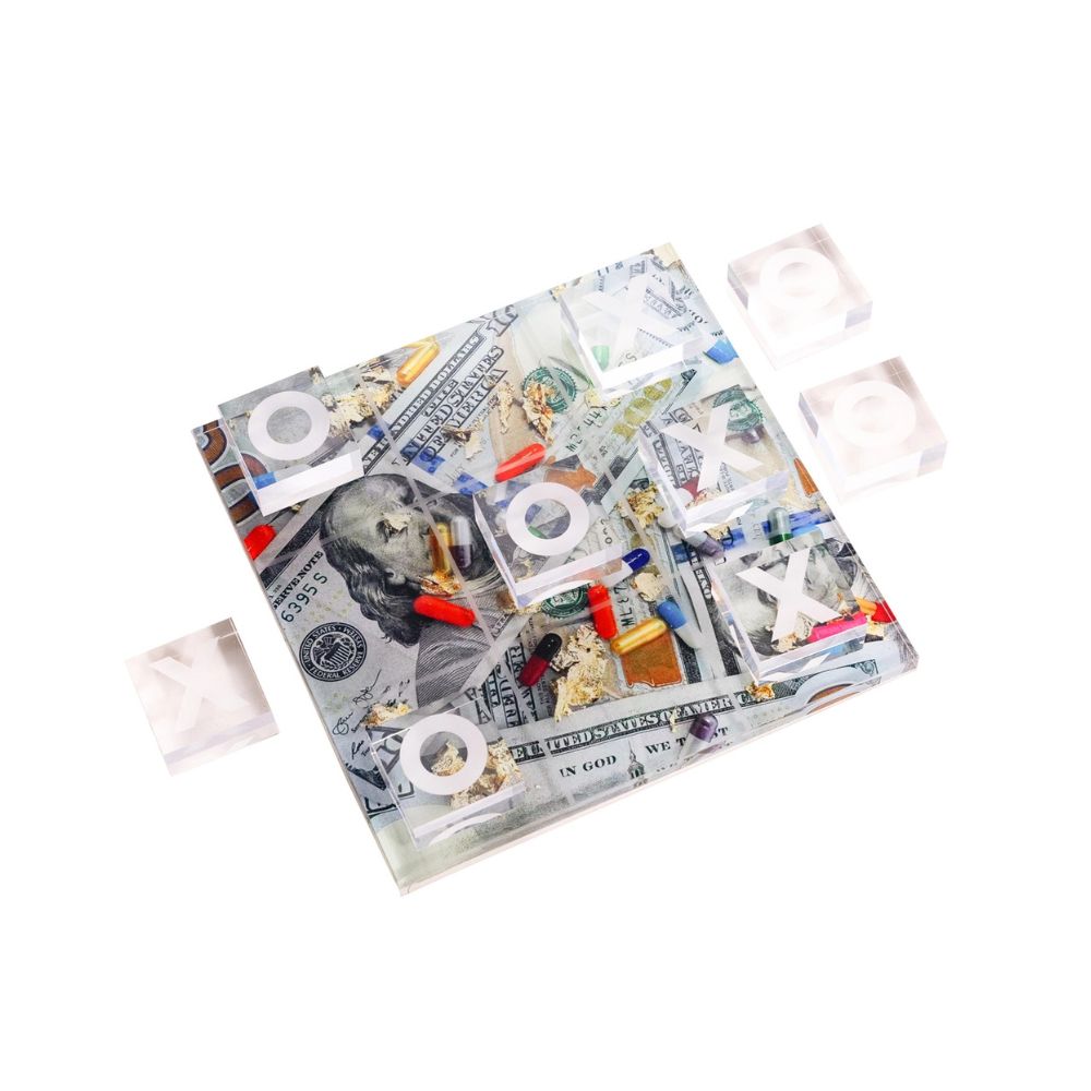 BeyBerk International Acrylic Tic Tac Toe - Miami 2