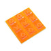 BeyBerk International Acrylic Tic Tac Toe - Orange 2