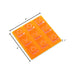 BeyBerk International Acrylic Tic Tac Toe - Orange 3