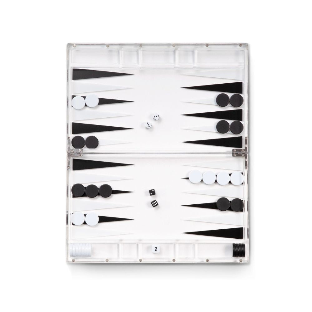 BeyBerk International Backgammon Set - board with pieces