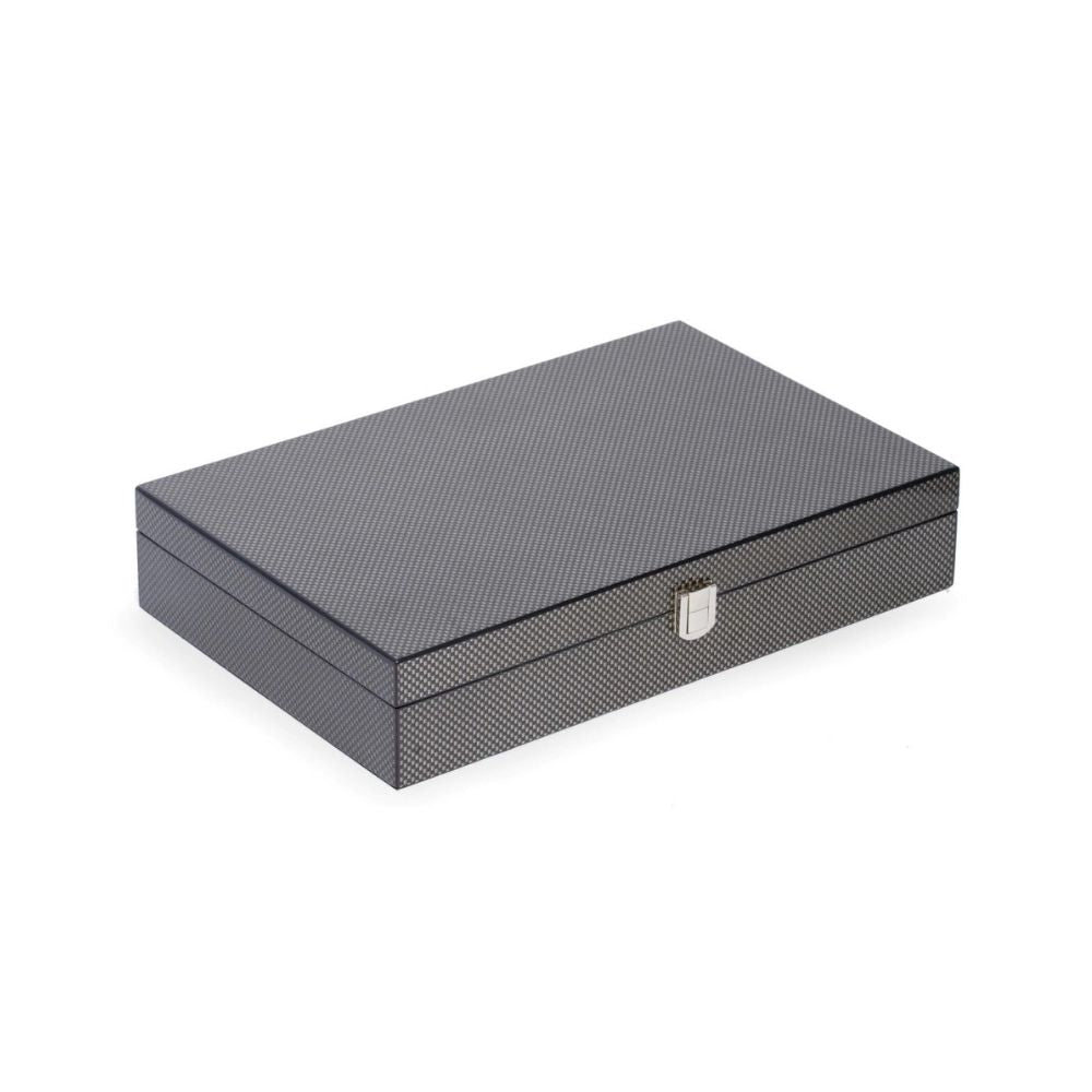 BeyBerk International Poker Set Black & Grey - Closed