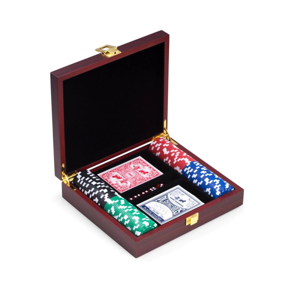 BeyBerk International Poker Set - Rosewood