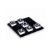 BeyBerk International Vince Acrylic  Tic Tac Toe - Black 2