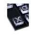 BeyBerk International Vince Acrylic  Tic Tac Toe - Black 3