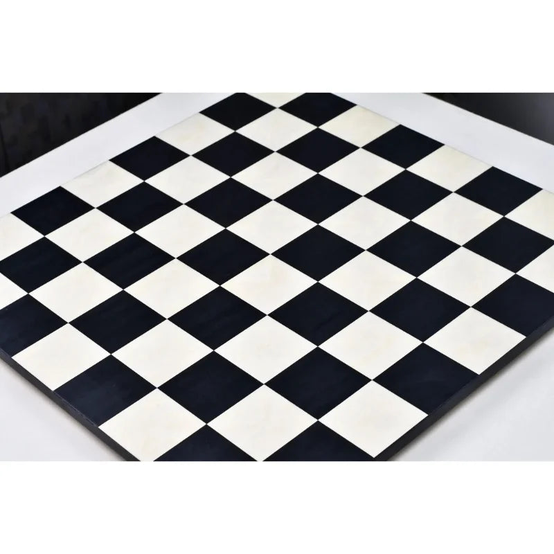 Chess Bazaar Black Anigre & Maple Deluxe 48cm Borderless Chess Board