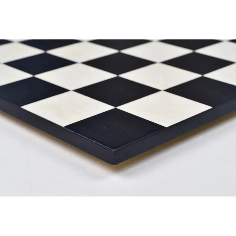 Chess Bazaar Black Anigre & Maple Deluxe 48cm Borderless Chess Board
