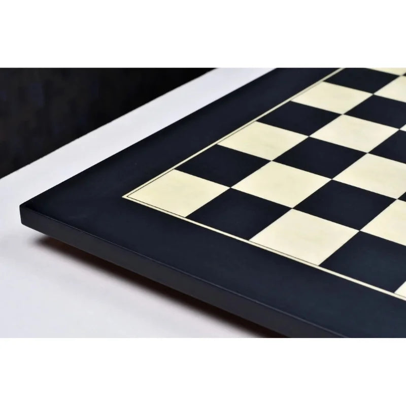 Chess Bazaar Black Anigre & Maple Deluxe 60cm Chess Board