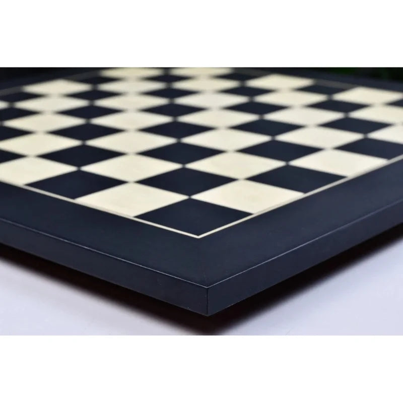 Chess Bazaar Black Anigre & Maple Deluxe 60cm Chess Board