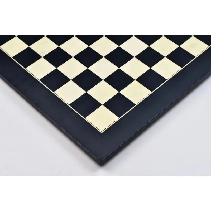 Chess Bazaar Black Anigre & Maple Deluxe 60cm Chess Board