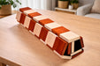 Folding bud rosewood and maple chess board with 40mm squares