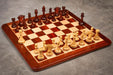 Sterling Chess Pegasus Series Artisan V2.0 chess set in bud rosewood and boxwood, 118mm king