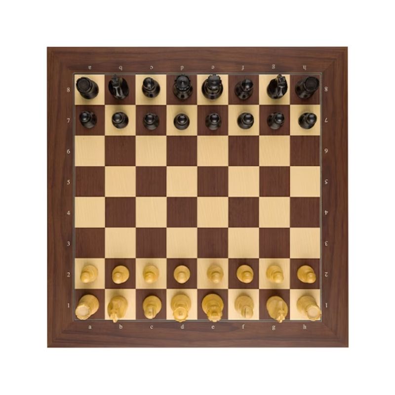 DGT Rosewood Bluetooth & USB e-Board + Electronic Chess Pieces