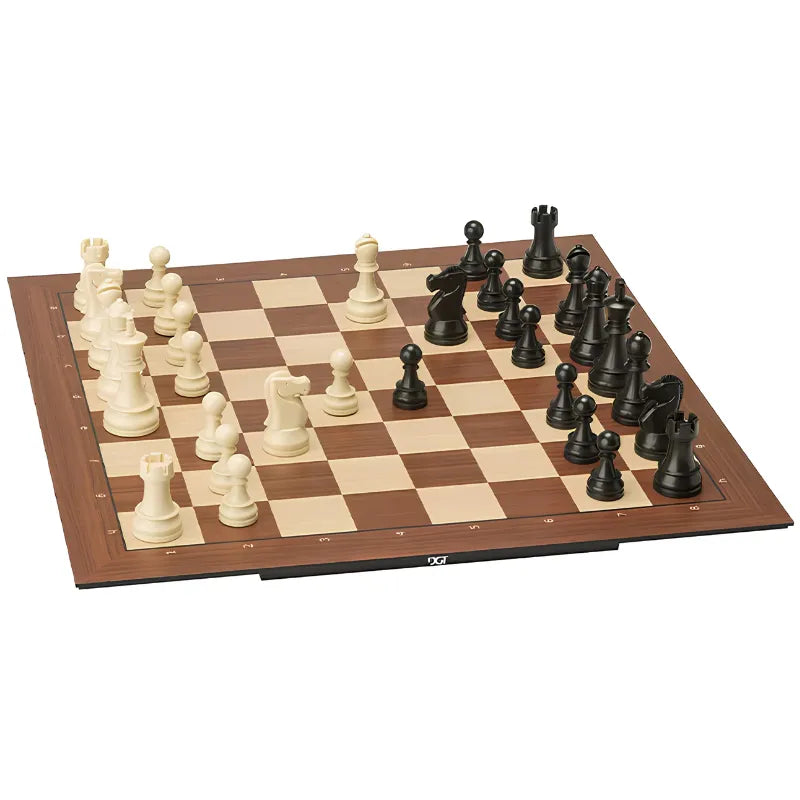 DGT Smart Board With Indices Electronic Chess Set With Plastic Pieces