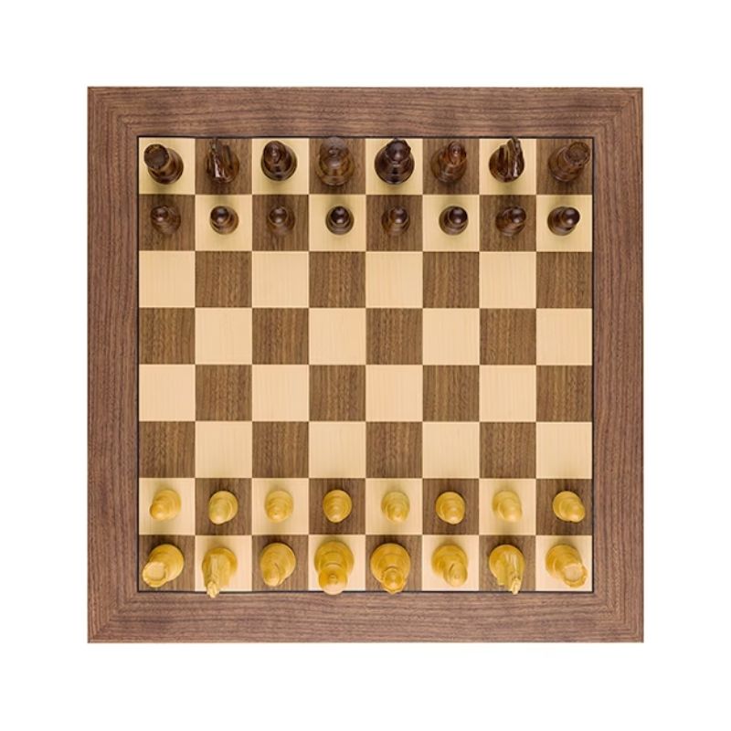 DGT Walnut Bluetooth & USB e-Board + Electronic Chess Pieces