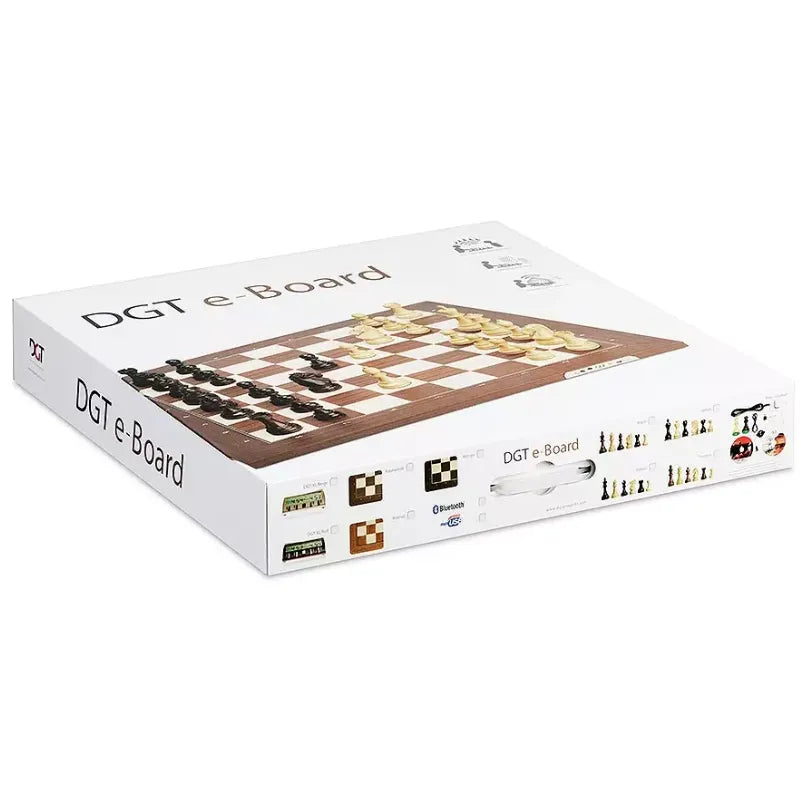 DGT Wenge USB Electronic Chess Board With Timeless Pieces