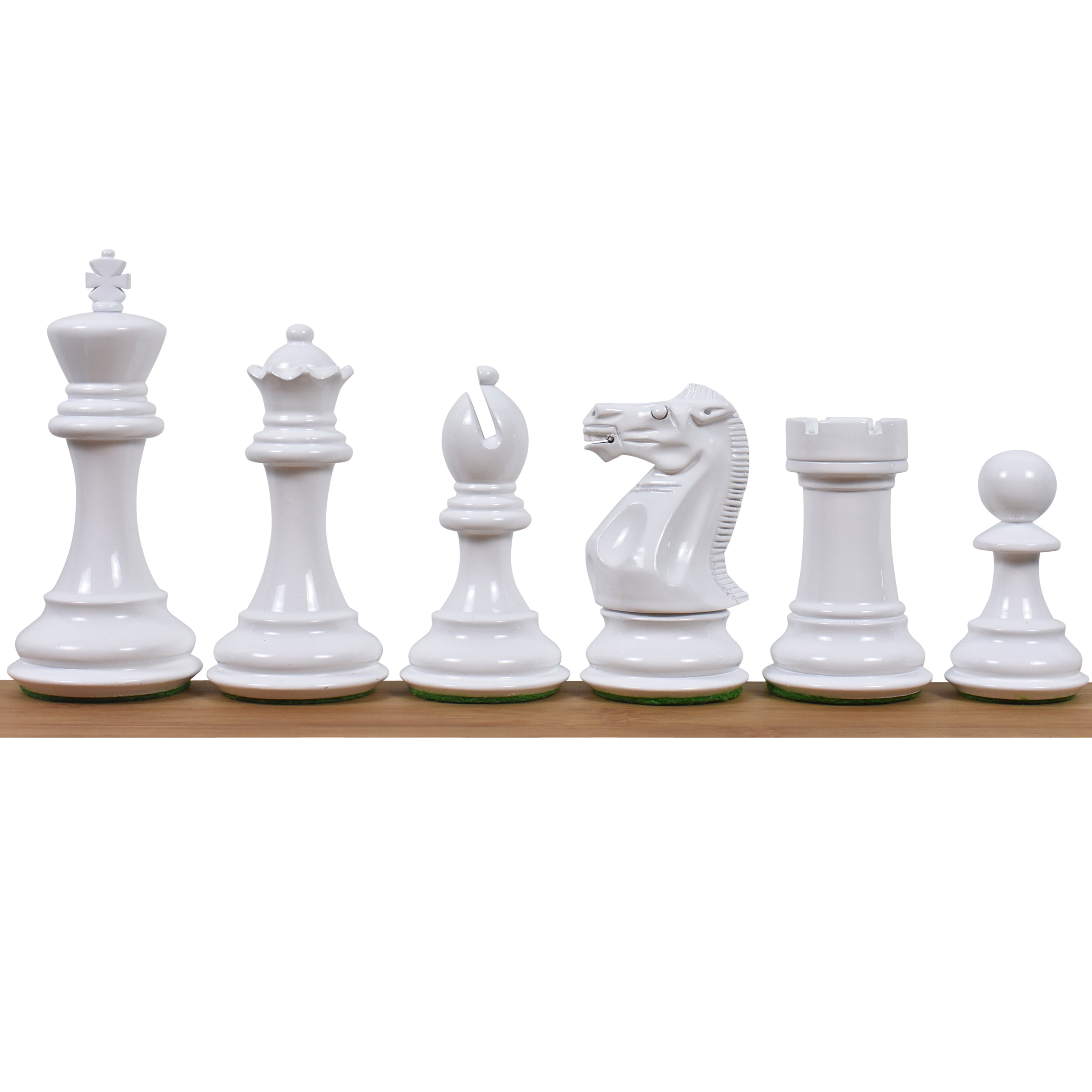 Pro Staunton Painted Boxwood 104mm Chess Pieces